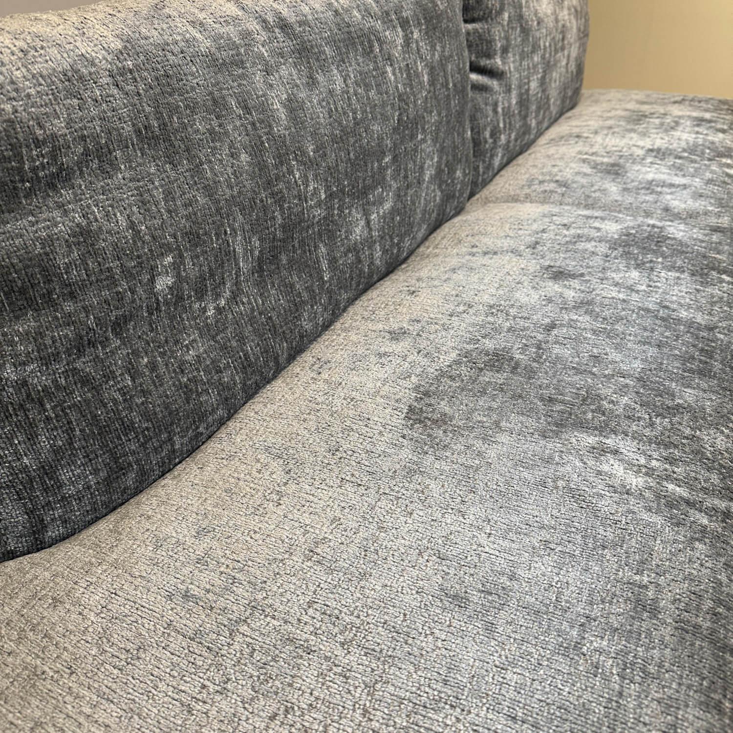 WK Wohnen - Sitzgruppe Stoff Jab 2 211094 Grau Füße Schwarz - 5