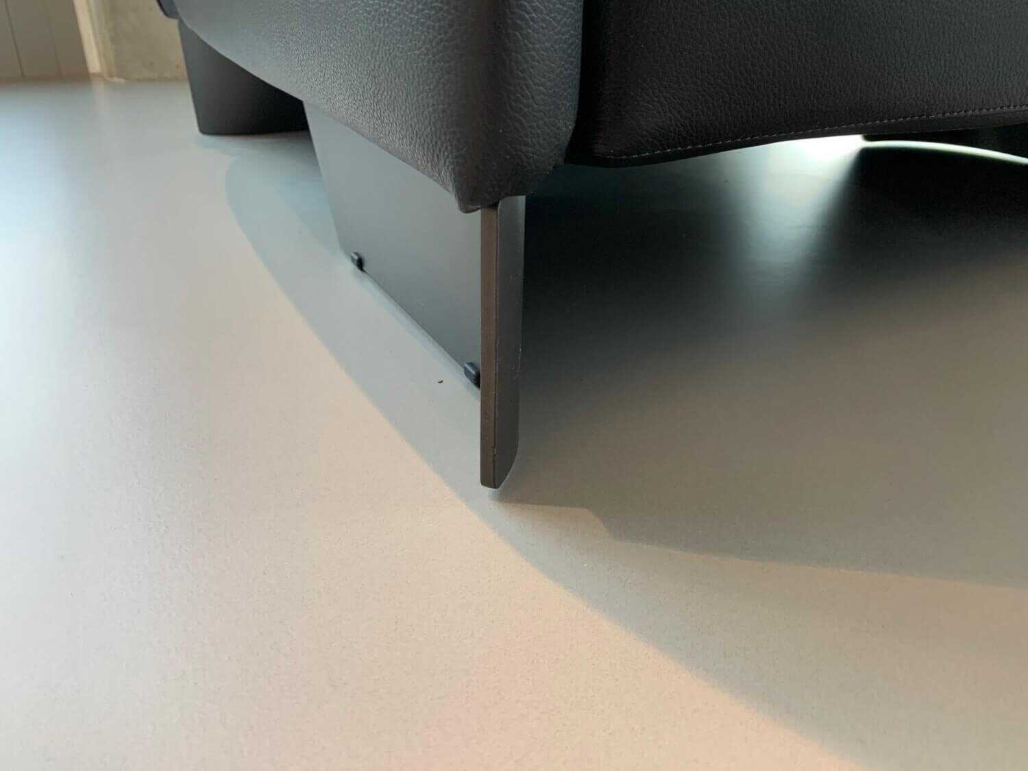 Cassina - Sessel 131 ZH One 1854 Leder Pelle Scozia Grafite 13X606 Schwarz Einfarbige Version - 5