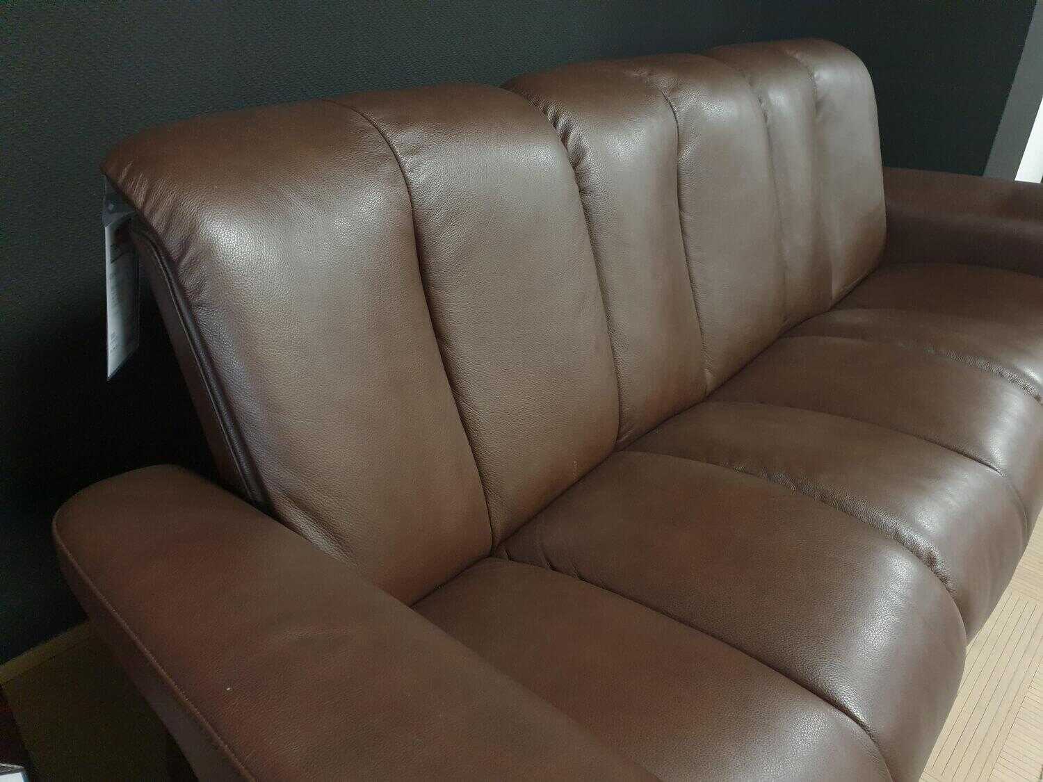 Stressless - Sofa Wizard Leder Royalin Dark Brown mit verstellbarer Lehne - 3