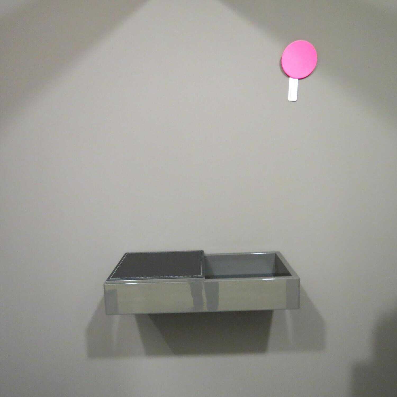 Schönbuch - Konsole Hesperide 105 Granit Hochglanz 130 Leder Schwarz - 4