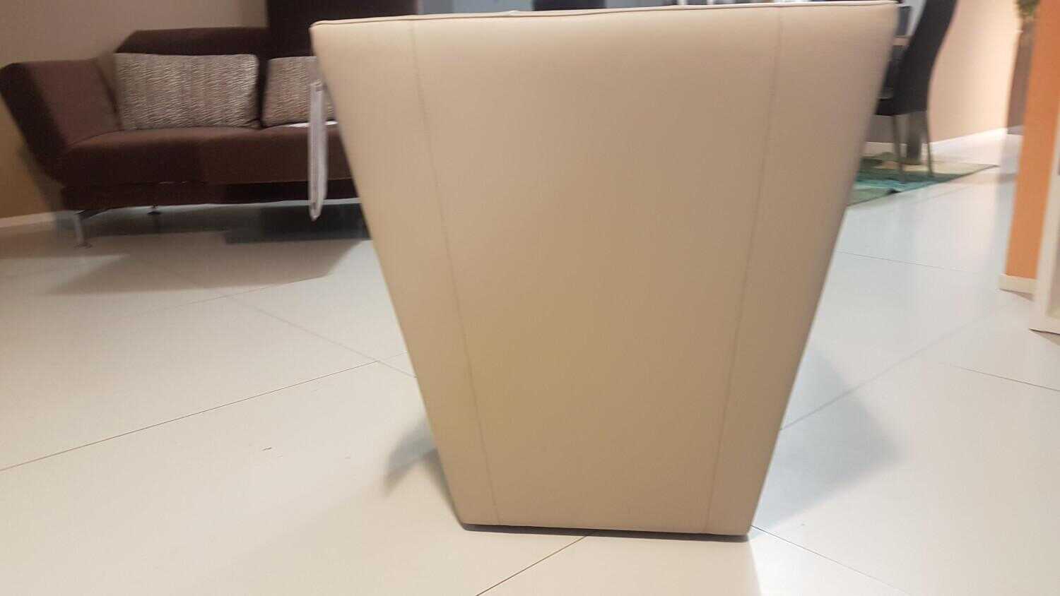 Jori - Sessel Ice Cube Leder Lipano Ovo Creme - 4