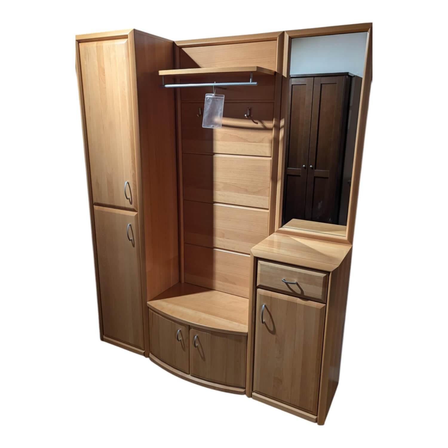 Holtkamp - Garderobe City Buche Natur Mit Spiegel - 1