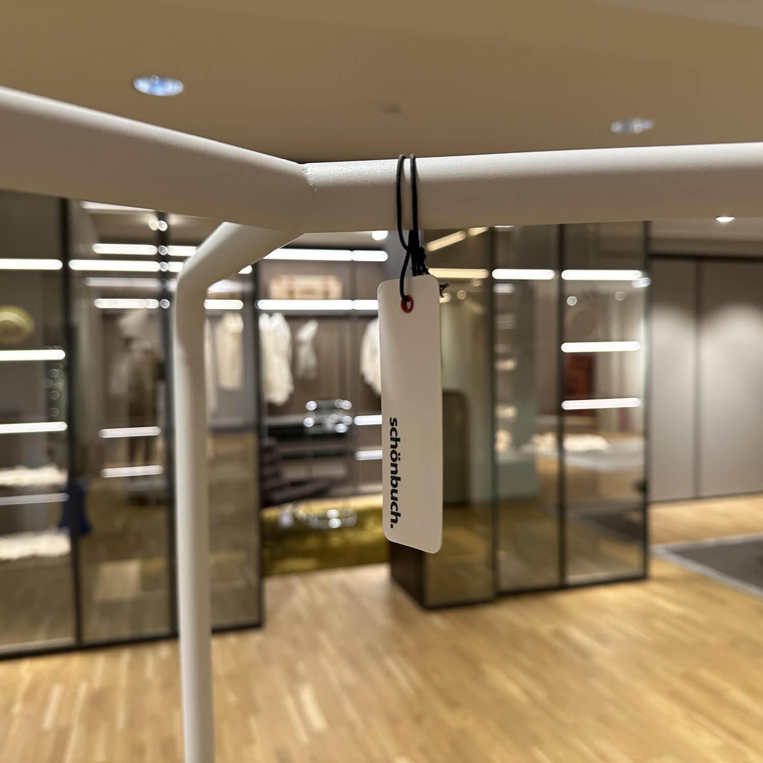 Schönbuch - Garderobenständer Selma Metall Pulverbeschichtet 0208 Grau-Weiss Feinstruktur - 2