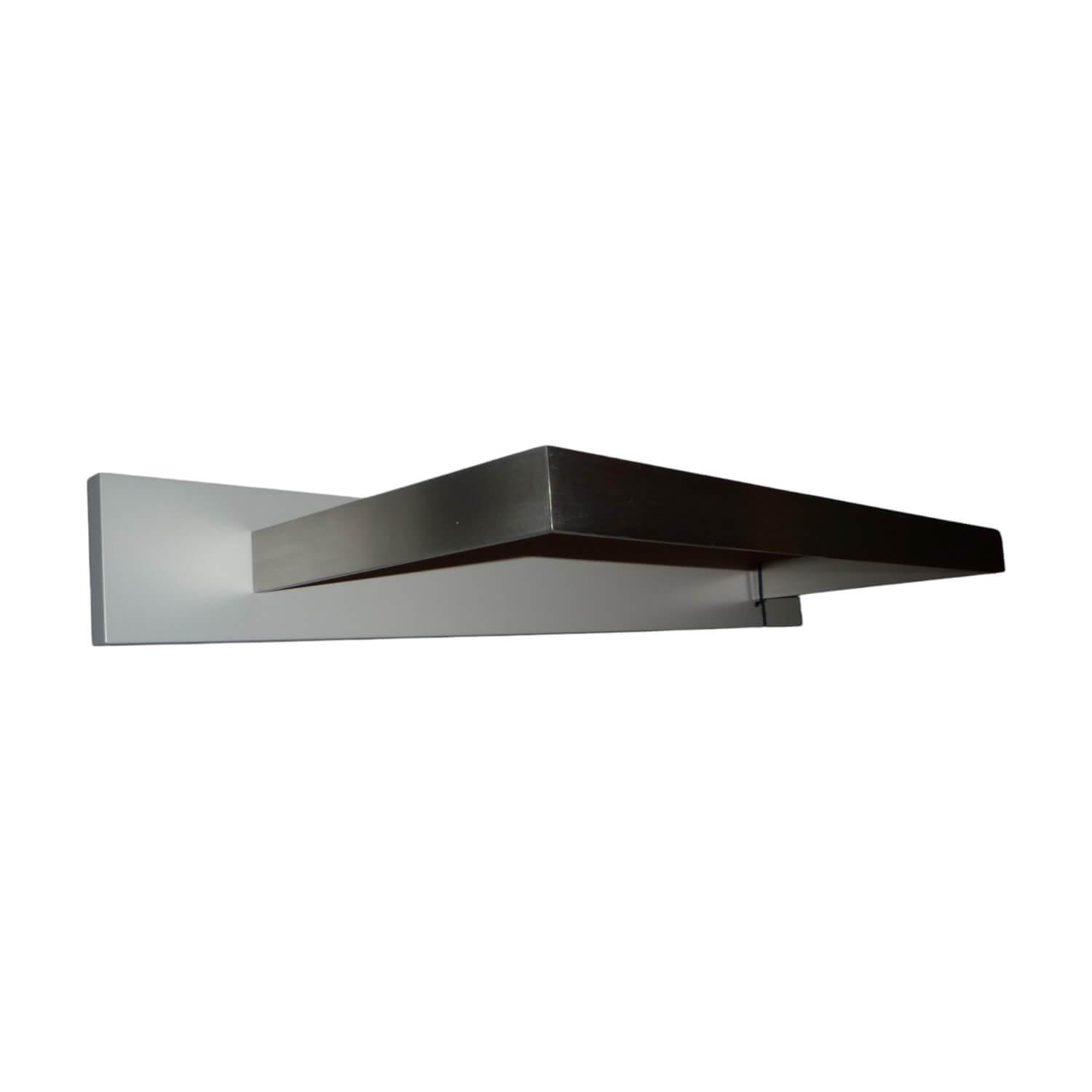 Schönbuch - Garderobe Hesperide Lack Matt Asphalt Grau Mantelstange Edelstahl Gebürstet - 1