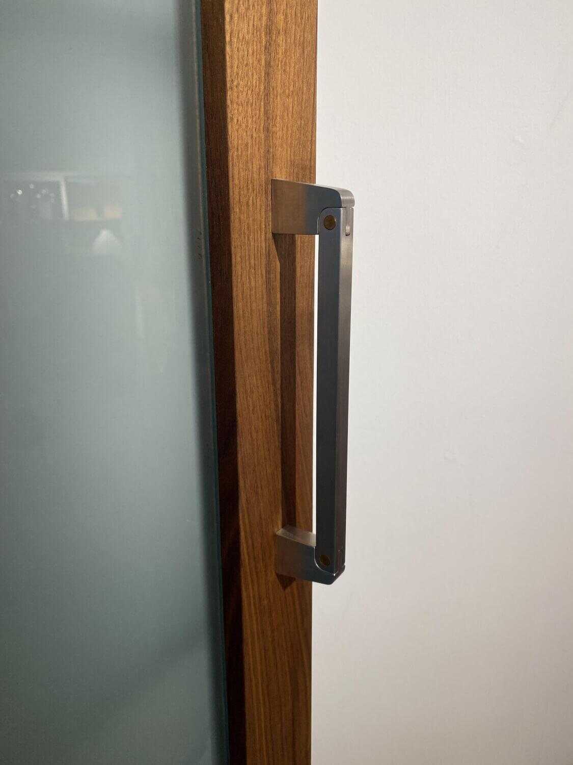 Riva1920 - Schrank Colonia 2011 Small Nussbaum Satiniertes Glas - 6