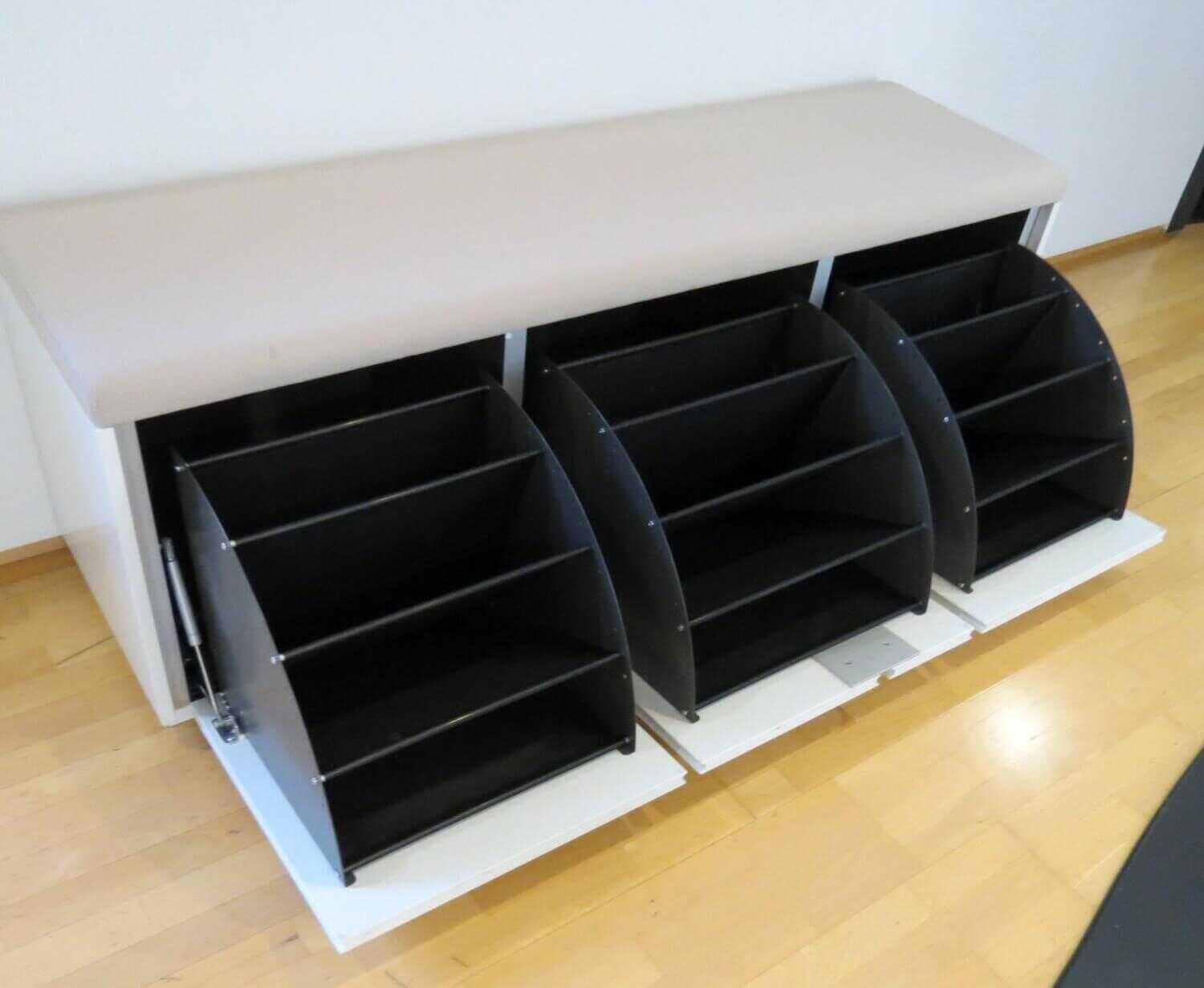 Schönbuch - Stripes Sitzbank Farbe 41 Weiß Sitzpolster Lack Puder 29 - 7