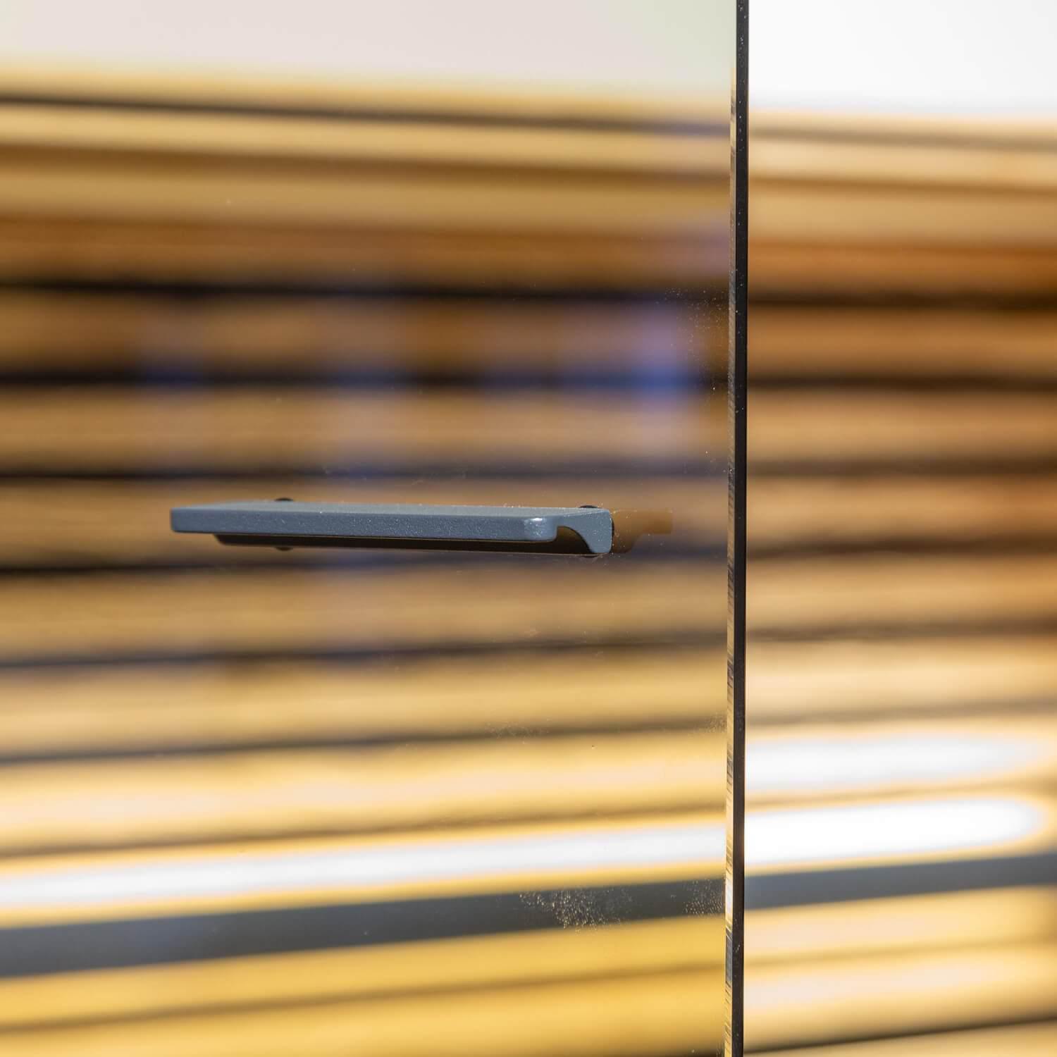 Schöner Wohnen-Kollektion - Highboard Yonna 7102 Kerneiche Natur Gebürstet Inklusive Beleuchtung - 4