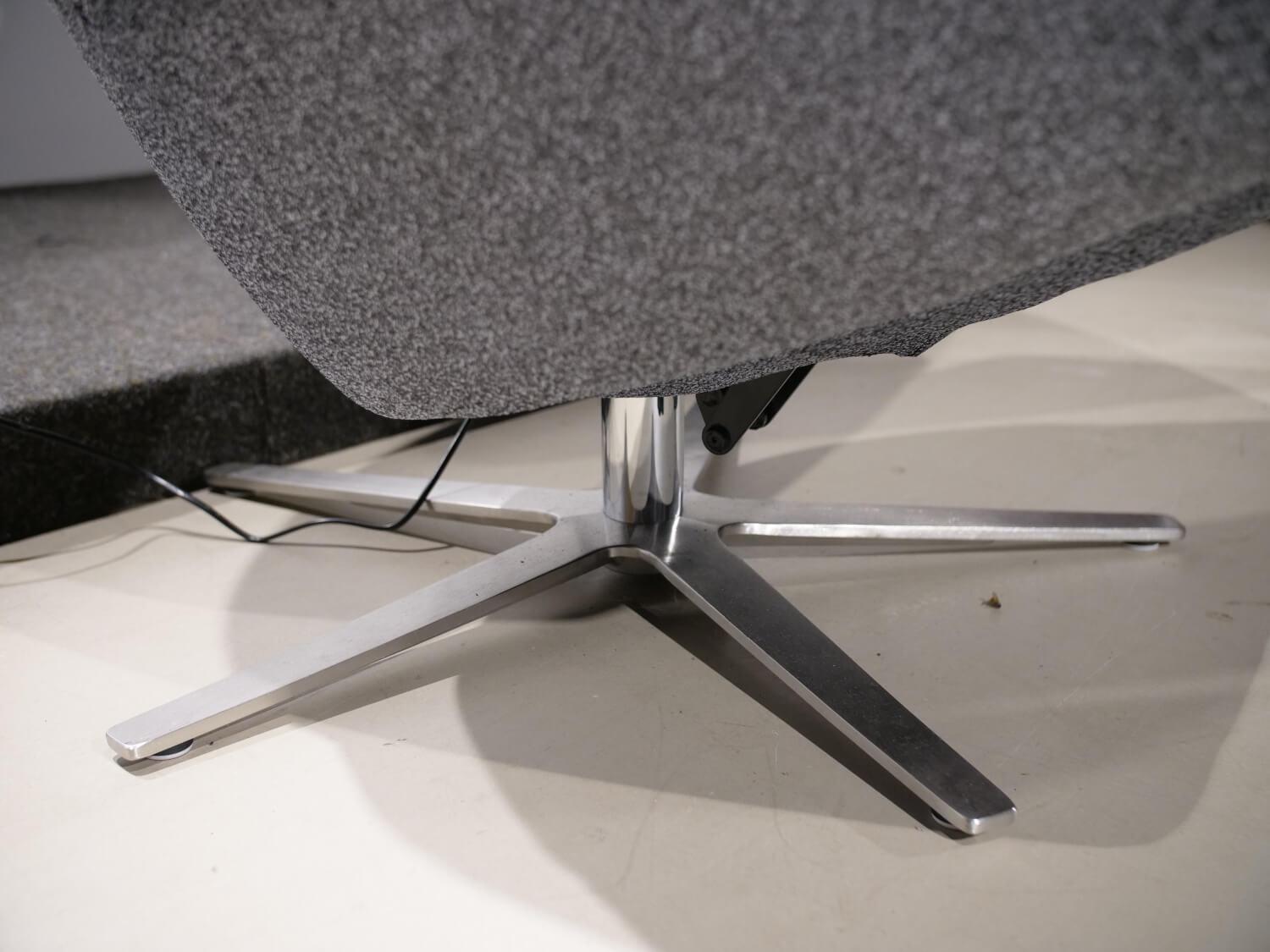 WK Wohnen - Relaxsessel WK 685 Minu Medium Stoff 34093 Blau Motorisch Verstellbar - 8