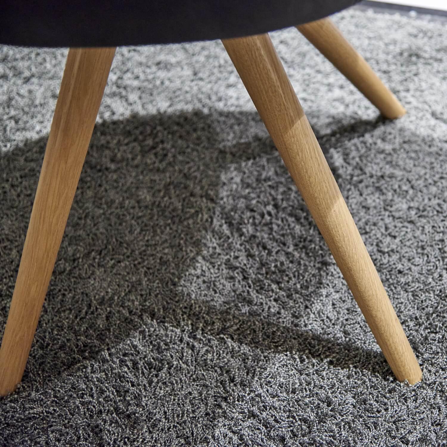 Riva1920 - 4er Set Armlehnstühle Chair Wood Leder Camoscio Nr. 10 Nero Gestell Eiche Natur - 10