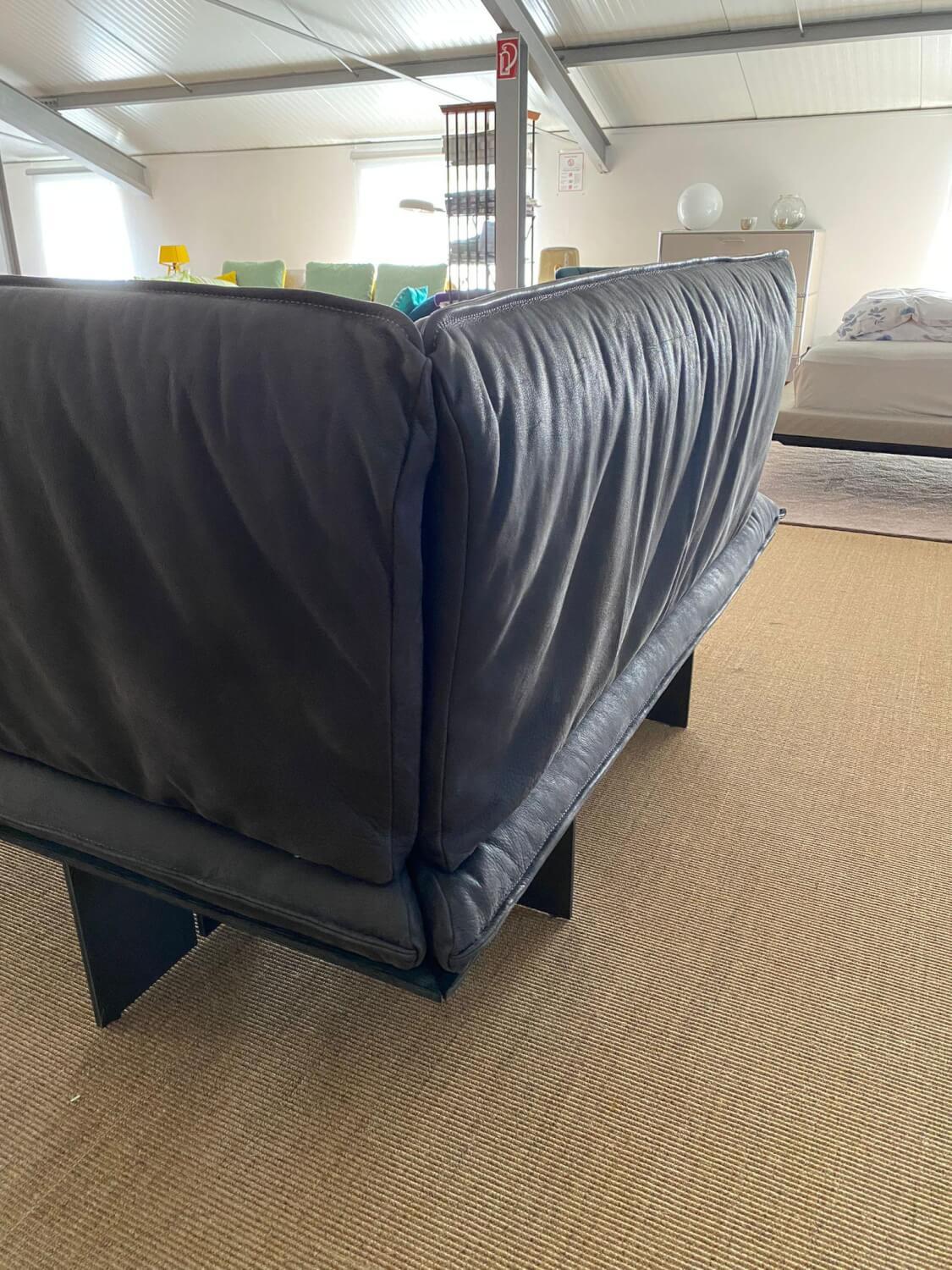 Riva1920 - Eckbank Sequoia Leder Comoscio 10 Grau - 3