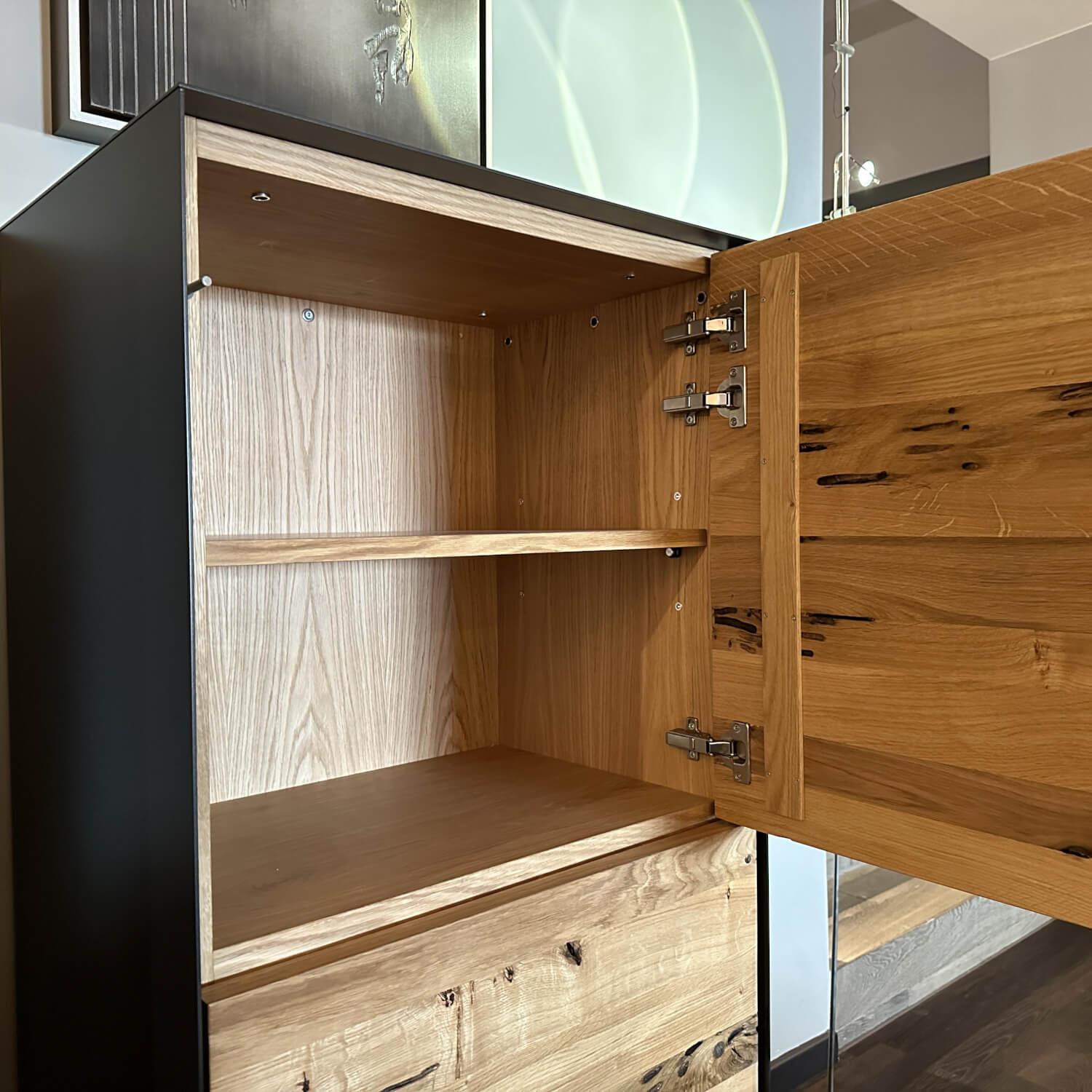 Riva1920 - Kommode Rialto Front Briccola Pfahlholz Aus Venedig Korpus Eisen Lackiert Mit 2 Türen - 7