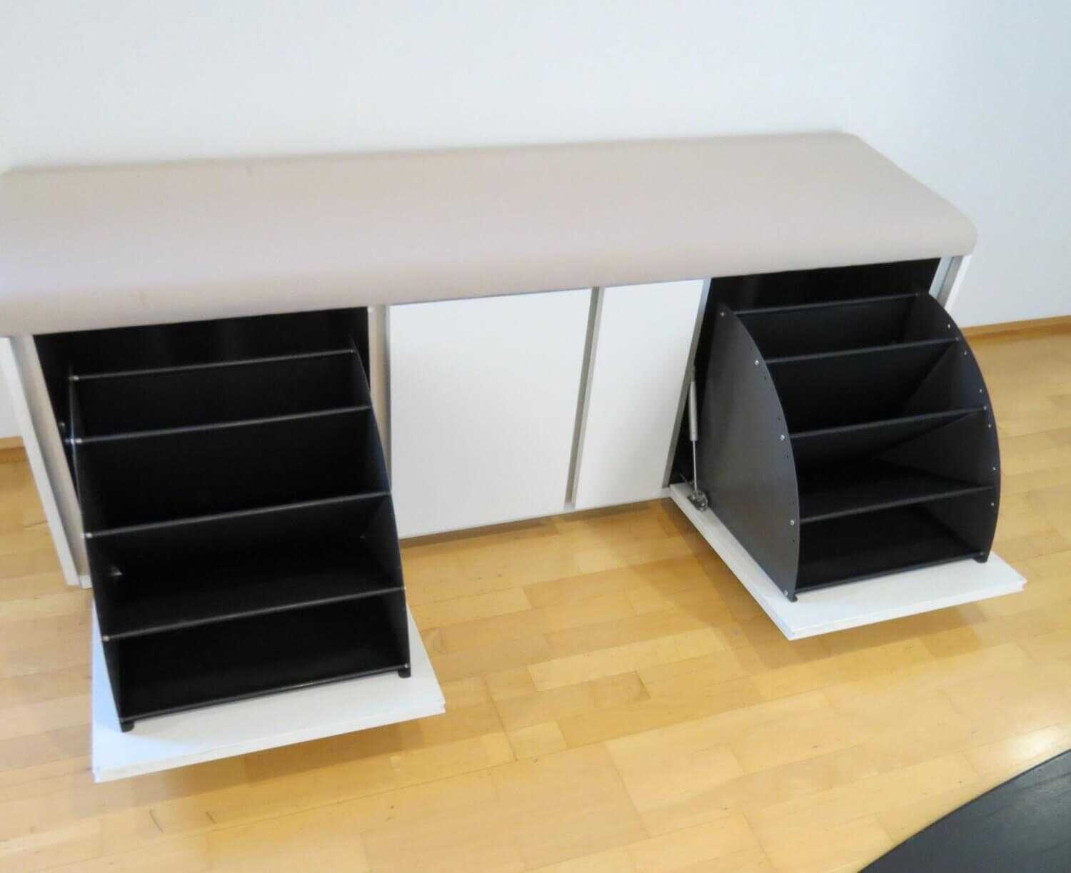 Schönbuch - Stripes Sitzbank Farbe 41 Weiß Sitzpolster Lack Puder 29 - 10