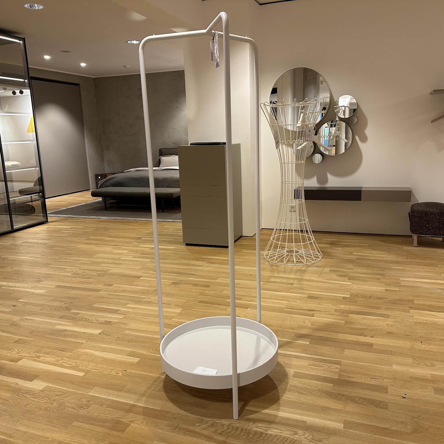 Schönbuch - Garderobenständer Selma Metall Pulverbeschichtet 0208 Grau-Weiss Feinstruktur - 7