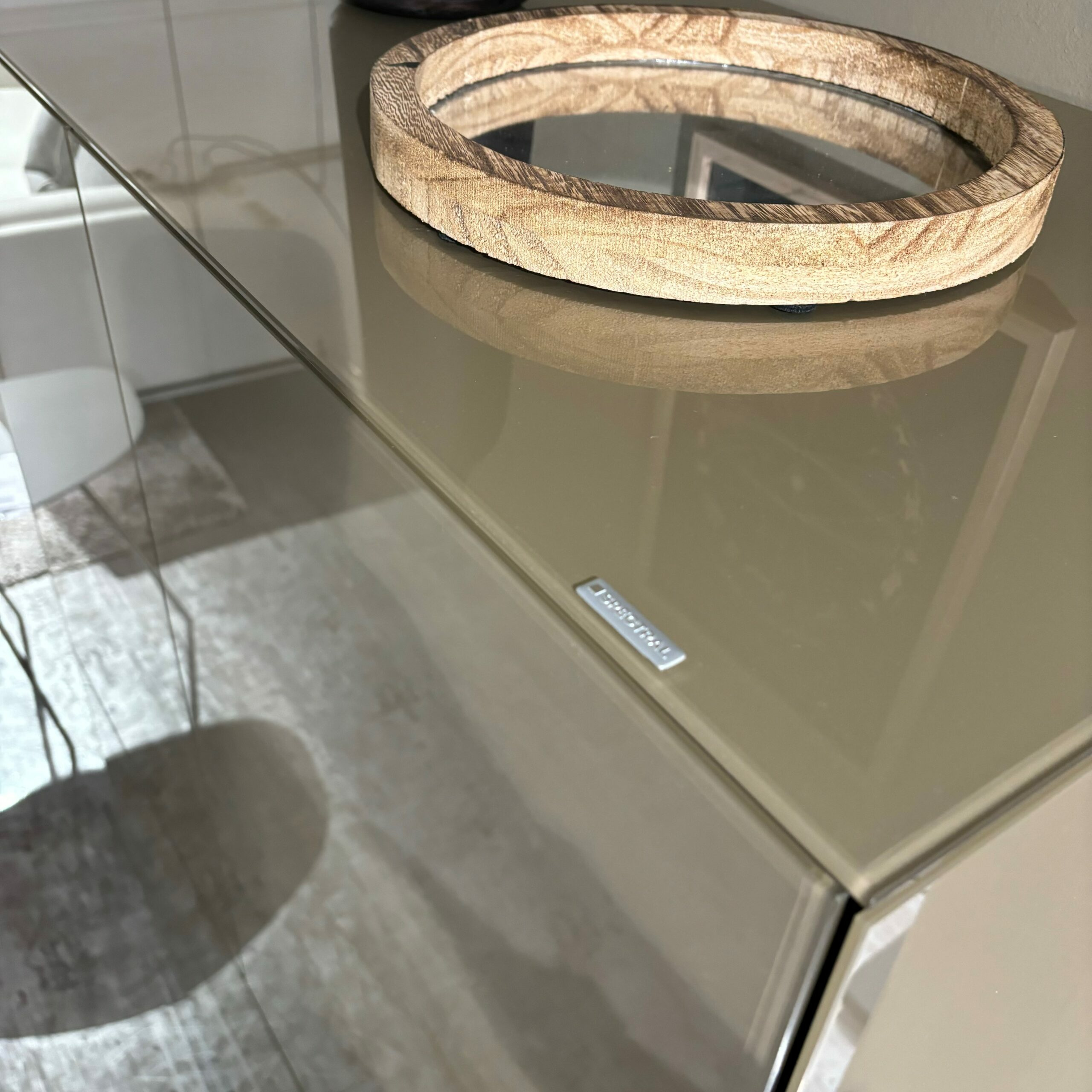 Spectral Smart Furniture - Highboard Side Glas Metallic Champagne Glänzend - 4