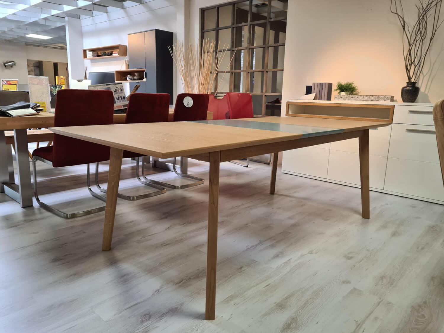 Rietberger Möbelwerke - Esstisch Face Eiche Sand FU Furniert 180x95 - 6