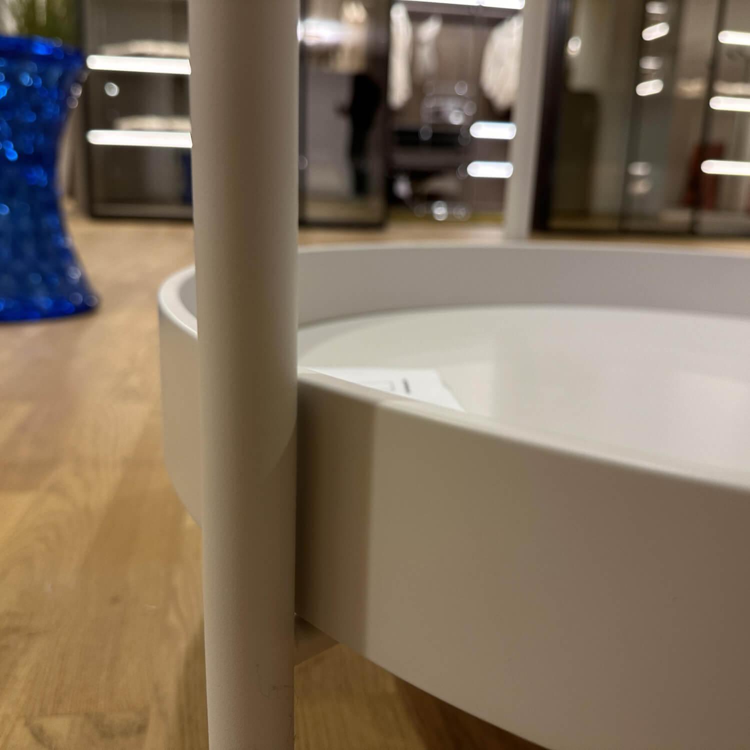 Schönbuch - Garderobenständer Selma Metall Pulverbeschichtet 0208 Grau-Weiss Feinstruktur - 4