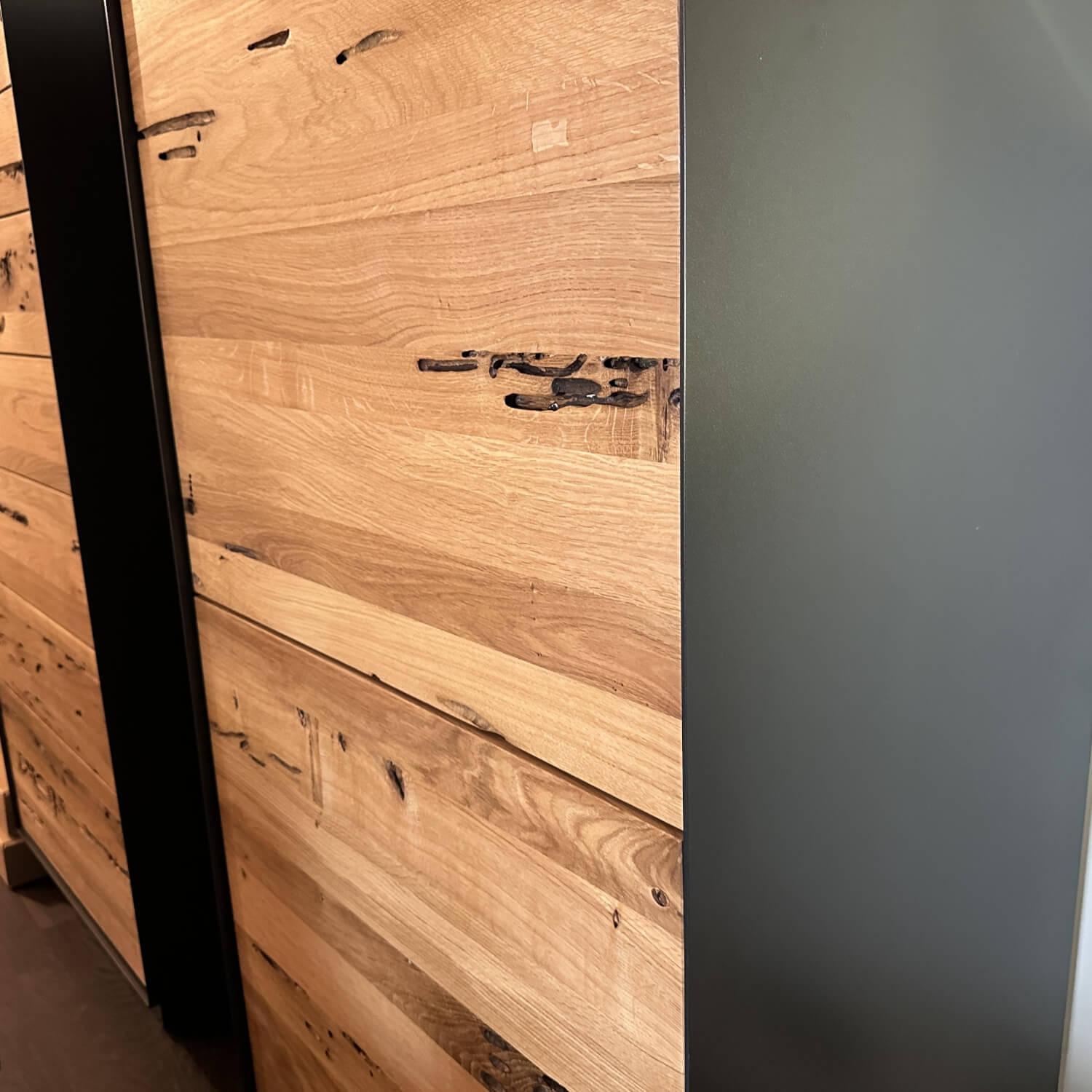 Riva1920 - Kommode Rialto Front Briccola Pfahlholz Aus Venedig Korpus Eisen Lackiert Mit 2 Türen - 6