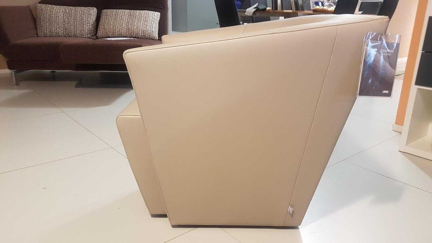 Jori - Sessel Ice Cube Leder Lipano Ovo Creme - 3