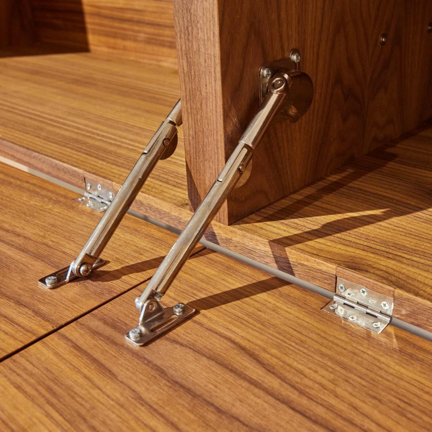 Riva1920 - Wohnwand Sipario Nussbaum Geölt - 5